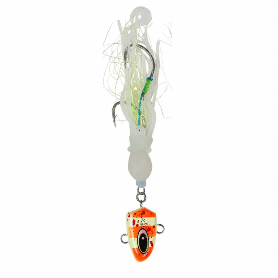 Vexed Occy Head Twin Flashy Jig Lure-Lure - Jig-Vexed-Pink Glow-40GM-Fishing Station