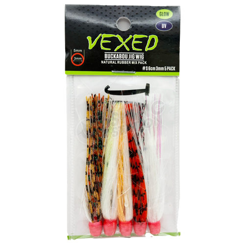 Vexed Buckabou Jig Wig-Hooks - Jigheads-Vexed-5cm 3mm-Fishing Station