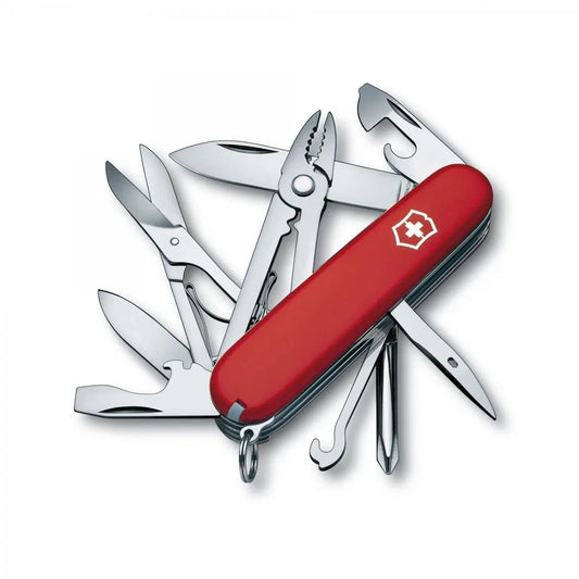 Victorinox Delux Tinker Swiss Army Knife-Tools - Knives-Victorinox-Red-Fishing Station