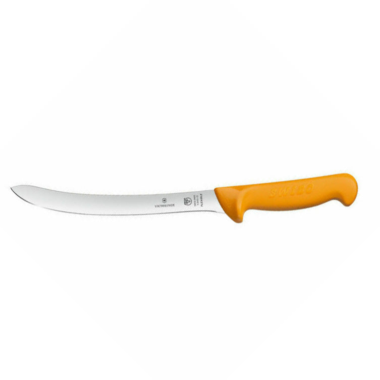 Victorinox Swibo 20cm Filleting Knife - Clam Pack-Tools - Knives-Victorinox-Curved Flexible Blade-Fishing Station