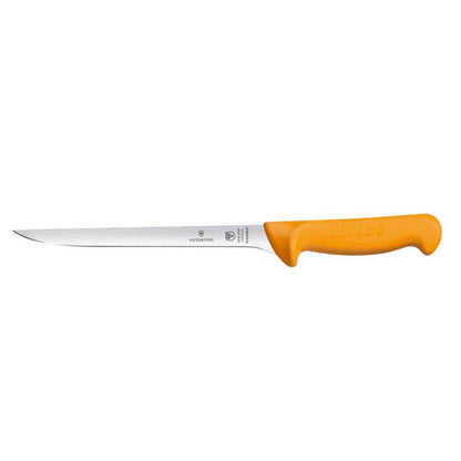 Victorinox Swibo 20cm Filleting Knife - Clam Pack-Tools - Knives-Victorinox-Straight Flexible Narrow Blade-Fishing Station