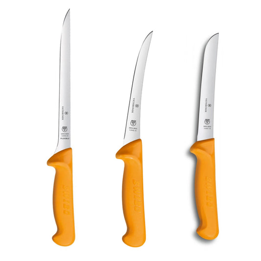 Victorinox Swibo 3 Piece Ultimate Filleting Set Fishing Knives-Tools - Knives-Victorinox-Fishing Station