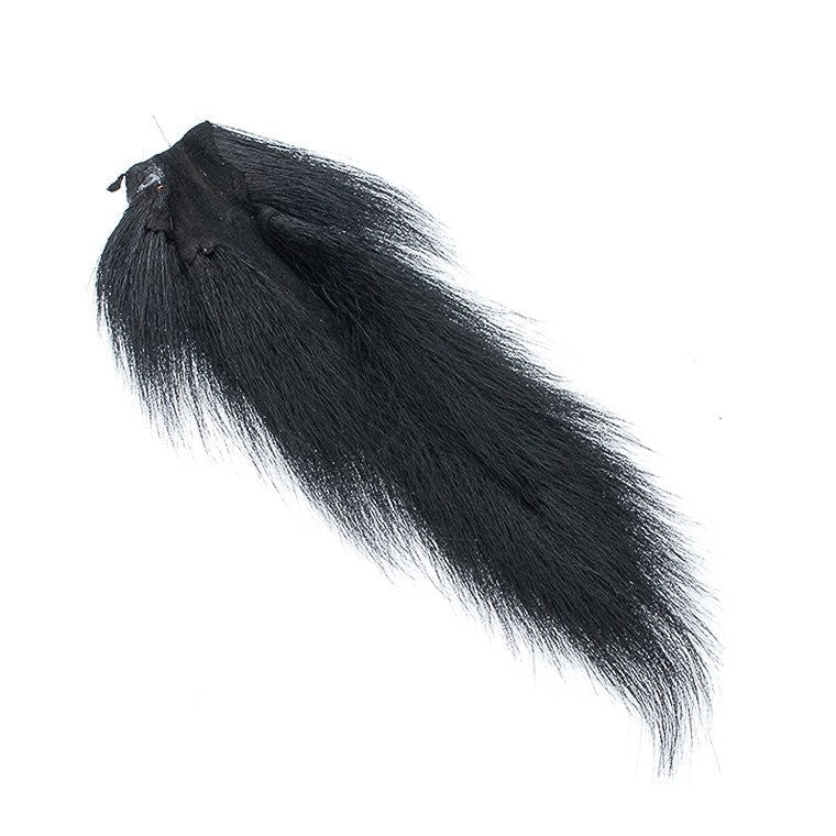 Wapsi Bucktail Large-Fly Fishing - Fly Tying Material-Wapsi-Black-Fishing Station