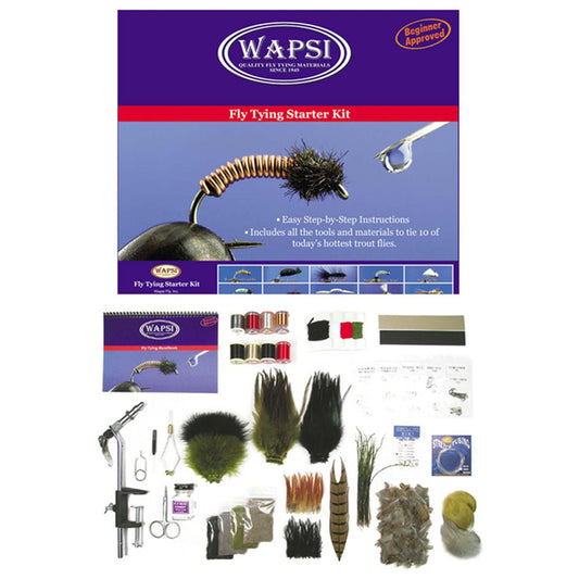 Wapsi Freshwater Fly Tying Starter Kit-Fly Fishing - Fly Tying Material-Wapsi-Fishing Station