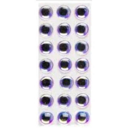 Wapsi Hologram Dome Eyes-Fly Fishing - Fly Components-Wapsi-Mirage-Size 1/4"-Fishing Station