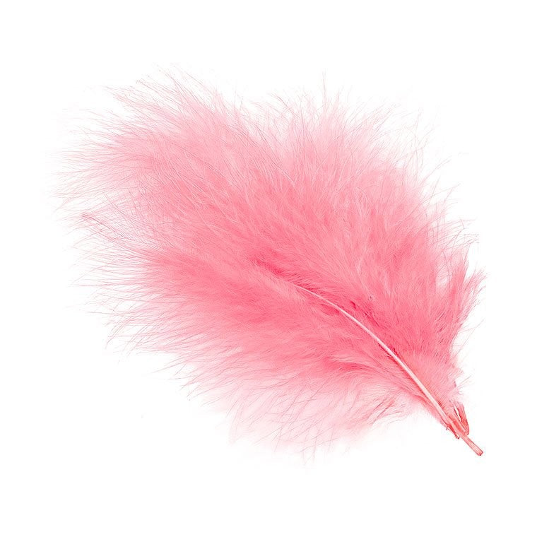 Wapsi Marabou Plumes-Fly Fishing - Fly Tying Material-Wapsi-White-Fishing Station