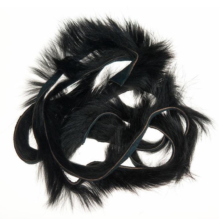 Wapsi Rabbit Zonker-Fly Fishing - Fly Tying Material-Wapsi-1/8"-Black-Fishing Station