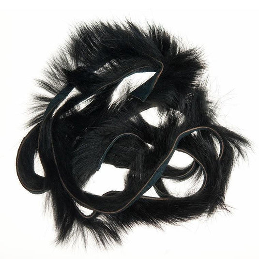 Wapsi Rabbit Zonker-Fly Fishing - Fly Tying Material-Wapsi-1/8"-Black-Fishing Station