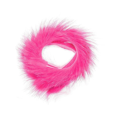 Wapsi Rabbit Zonker Cross Cut-Fly Fishing - Fly Tying Material-Wapsi-FL Pink-1/8"-Fishing Station