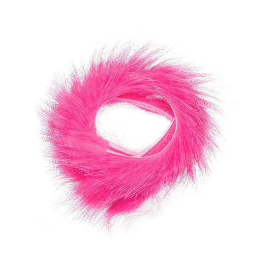 Wapsi Rabbit Zonker Cross Cut-Fly Fishing - Fly Tying Material-Wapsi-FL Pink-1/8"-Fishing Station