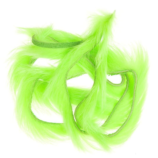 Wapsi Rabbit Zonker-Fly Fishing - Fly Tying Material-Wapsi-1/8"-Fl Chartreuse-Fishing Station