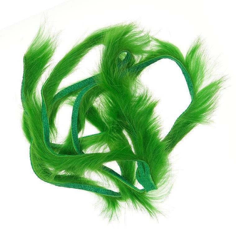 Wapsi Rabbit Zonker-Fly Fishing - Fly Tying Material-Wapsi-1/8"-Green-Fishing Station
