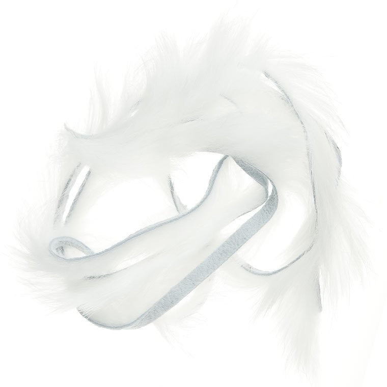 Load image into Gallery viewer, Wapsi Rabbit Zonker-Fly Fishing - Fly Tying Material-Wapsi-1/8&quot;-White-Fishing Station
