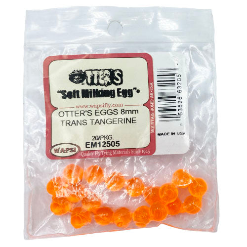 Wapsi Soft Milking Otter's Eggs-Fly Fishing - Fly Tying Material-Wapsi-Orange Tangerine-4mm-Fishing Station