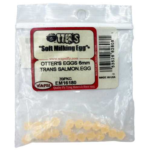 Wapsi Soft Milking Otter's Eggs-Fly Fishing - Fly Tying Material-Wapsi-Salmon Eggs-6mm-Fishing Station