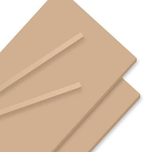 Wapsi Thin Fly Foam 2mm-Fly Fishing - Fly Tying Material-Wapsi-Tan-Fishing Station