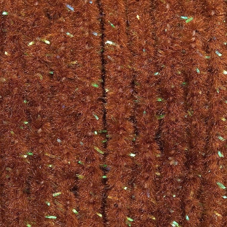 Wapsi Wooly Bugger Chenille-Fly Fishing - Fly Tying Material-Wapsi-Rusty Brown-Medium-Fishing Station