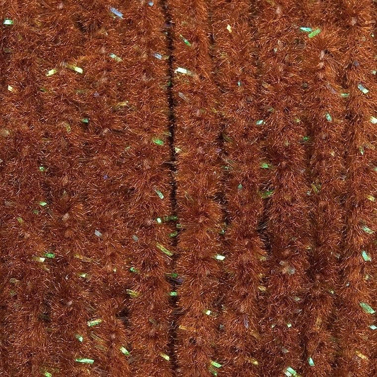 Wapsi Wooly Bugger Chenille-Fly Fishing - Fly Tying Material-Wapsi-Rusty Brown-Medium-Fishing Station