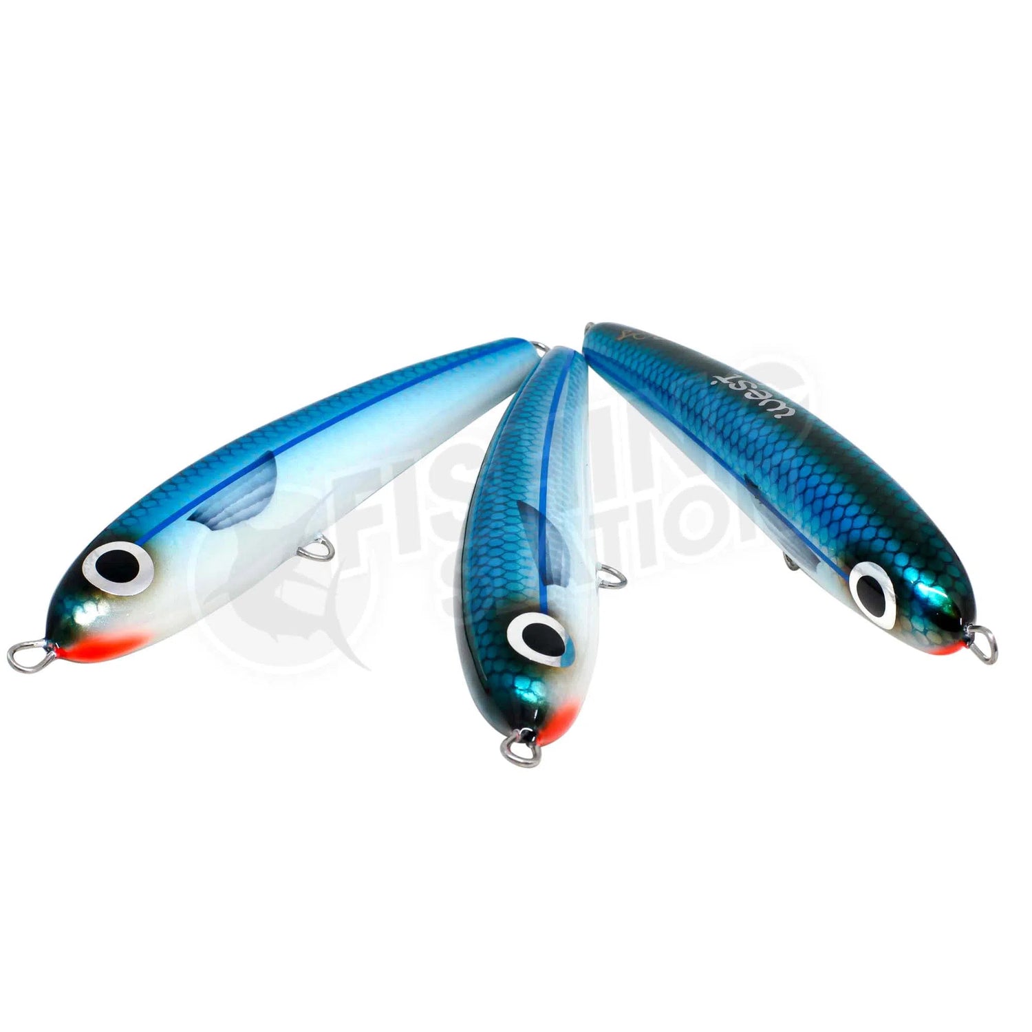 West Coast Poppers Reef Stick Floating Stickbait-Lure - Poppers, Stickbaits & Pencils-West Coast Poppers-Garfish-F130-Fishing Station
