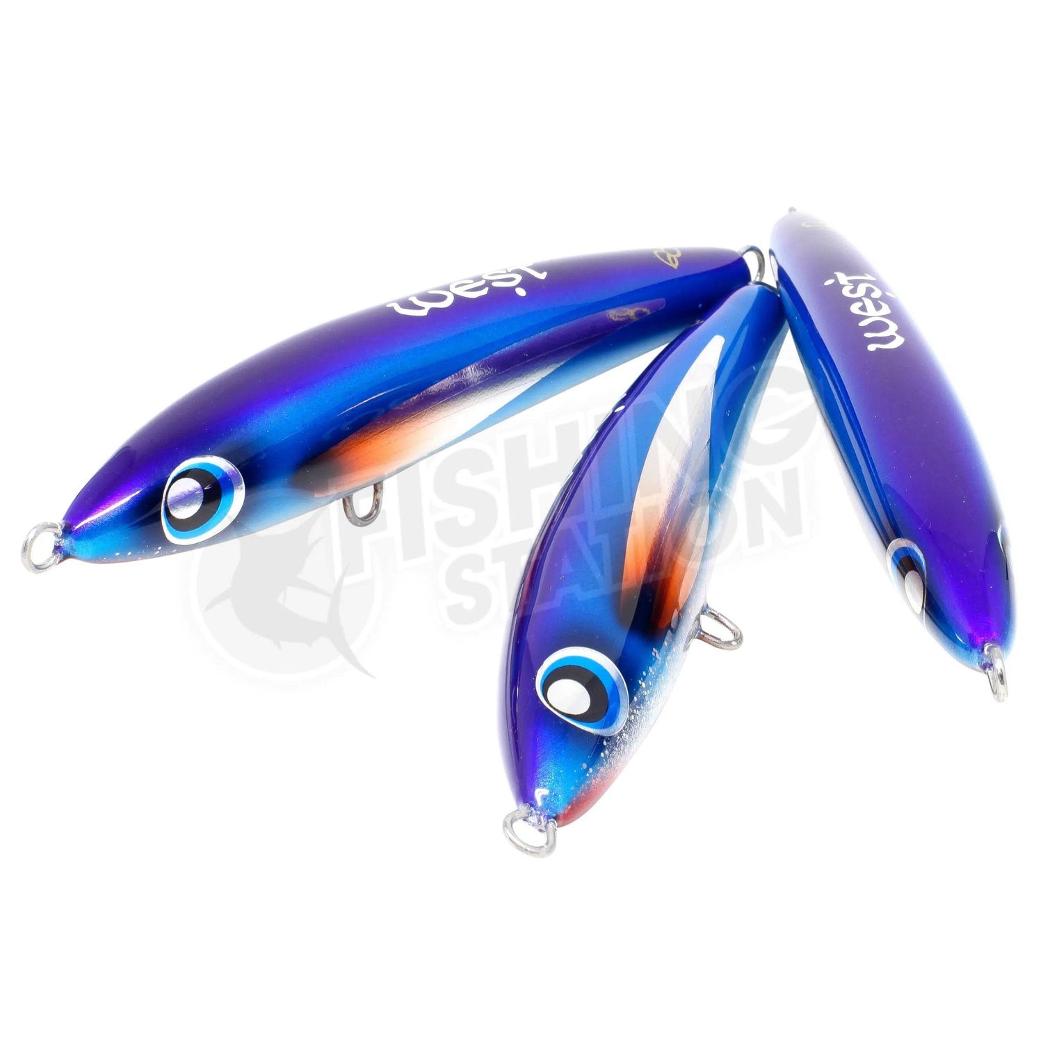 West Coast Poppers Reef Stick Sinking Stickbait-Lure - Poppers, Stickbaits & Pencils-West Coast Poppers-S100-Flying Fish-Fishing Station