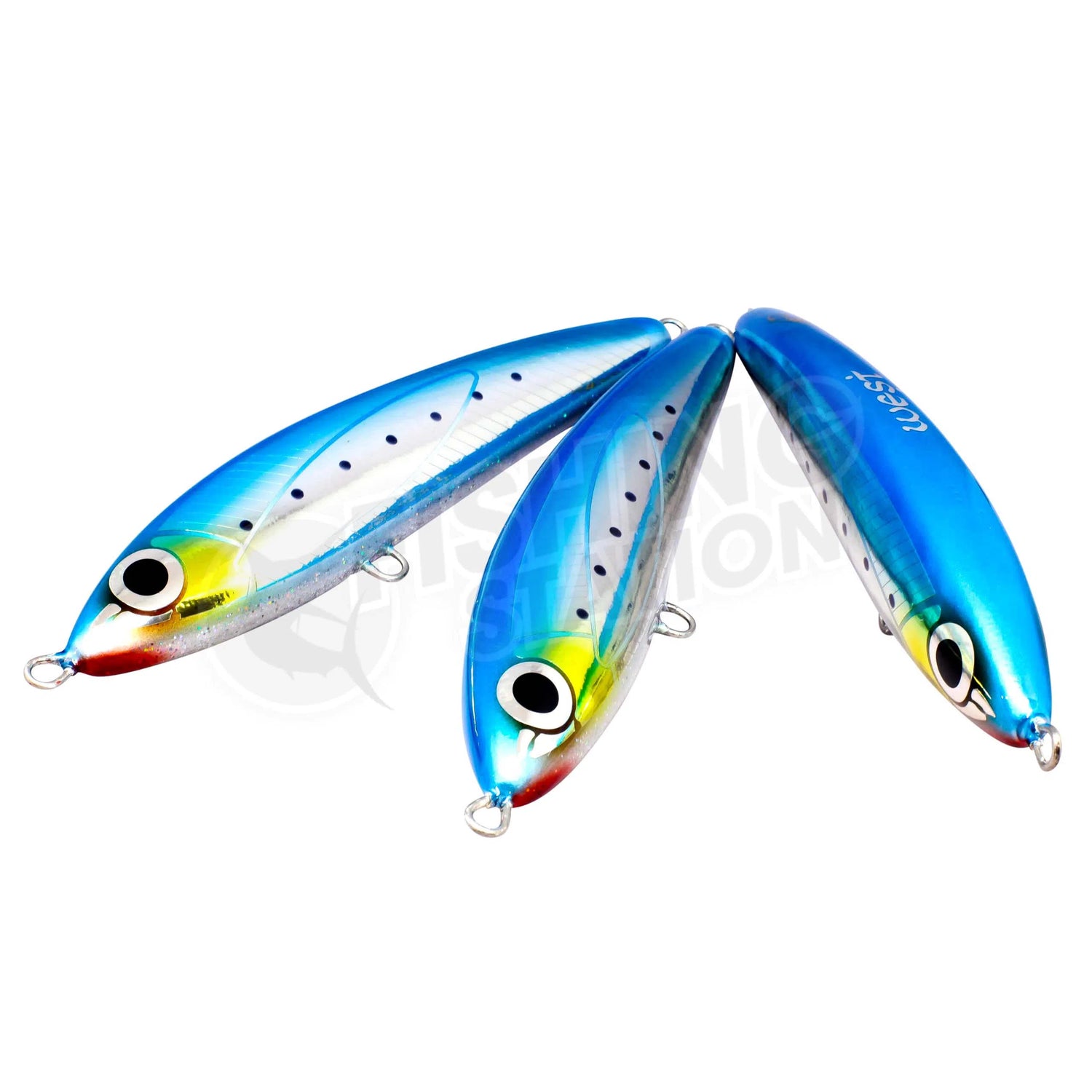 West Coast Poppers Reef Stick Sinking Stickbait-Lure - Poppers, Stickbaits & Pencils-West Coast Poppers-Fast Sink 50g-Pilchard Foil-Fishing Station