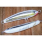West Coast Poppers Reef Stick Sinking Stickbait-Lure - Poppers, Stickbaits & Pencils-West Coast Poppers-White Foil-SX40-Fishing Station