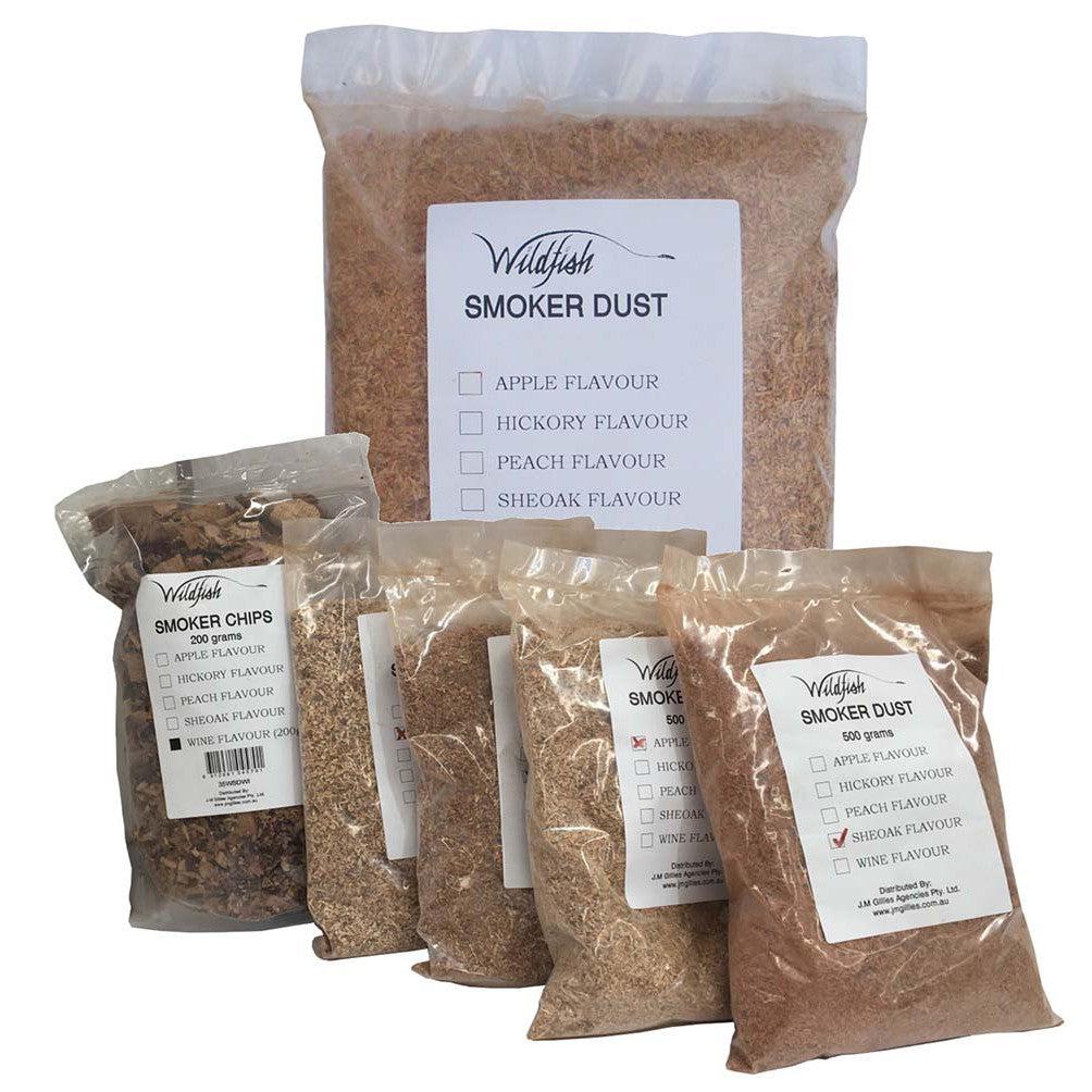 Wildfish Smoker Dust 500g – Fishing Station