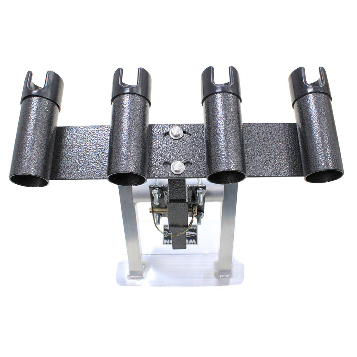 Wilson Adjustable Bull Bar Rod Holder Black