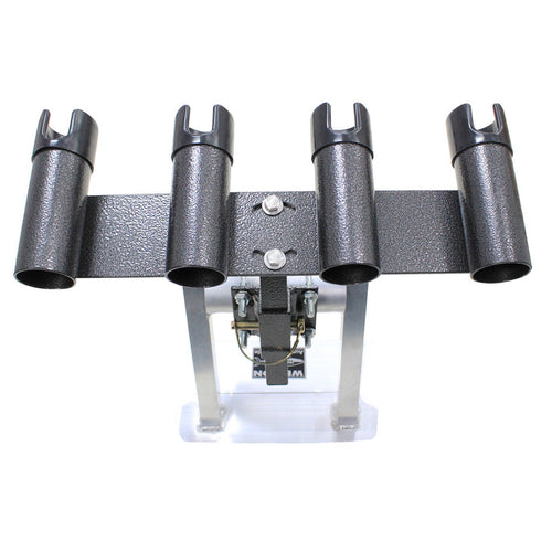 Wilson Adjustable Bull Bar Rod Holder Black