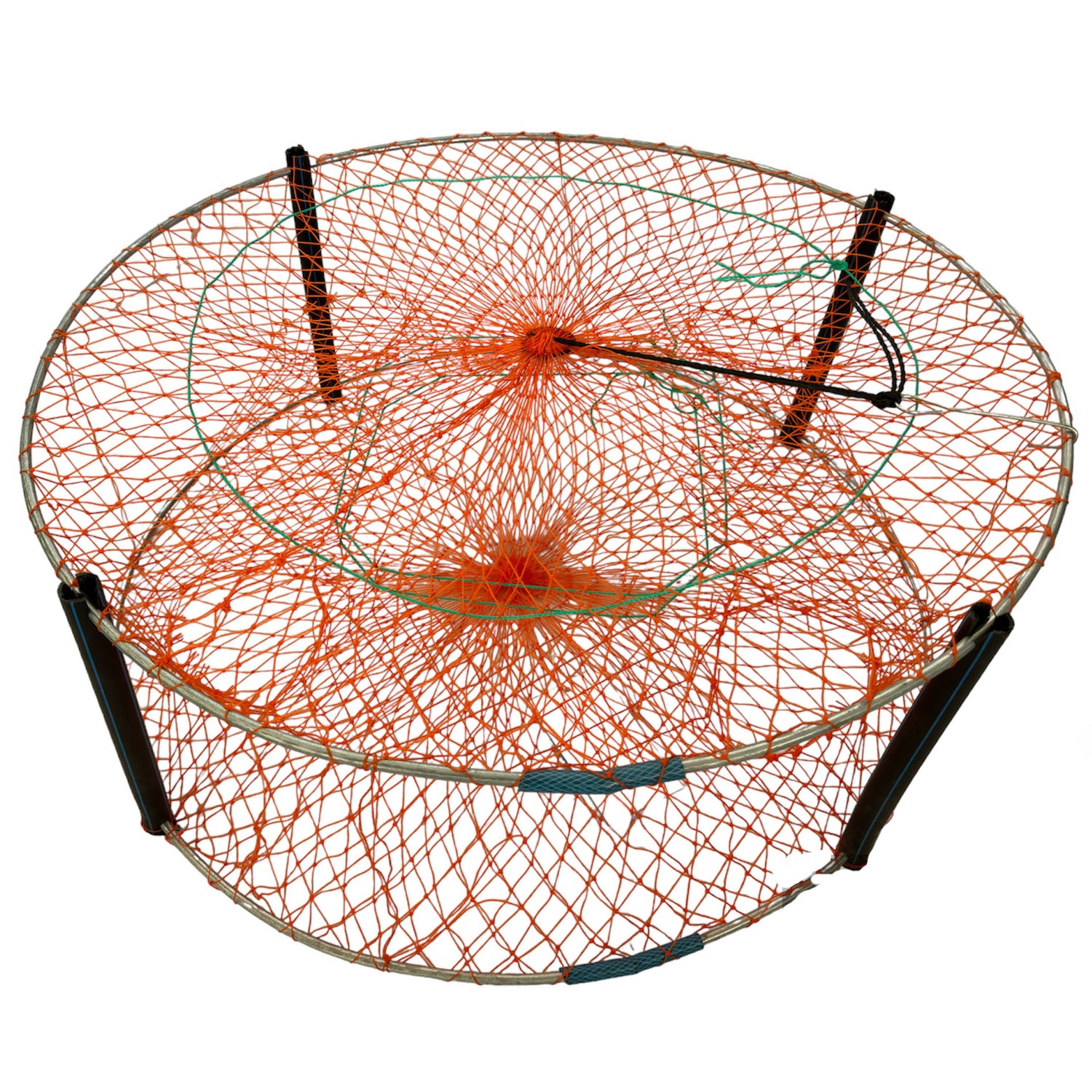 Wilson Round Crab Trap 4-Entry-Crab & Lobster Equipment-Wilson-Orange-Fishing Station