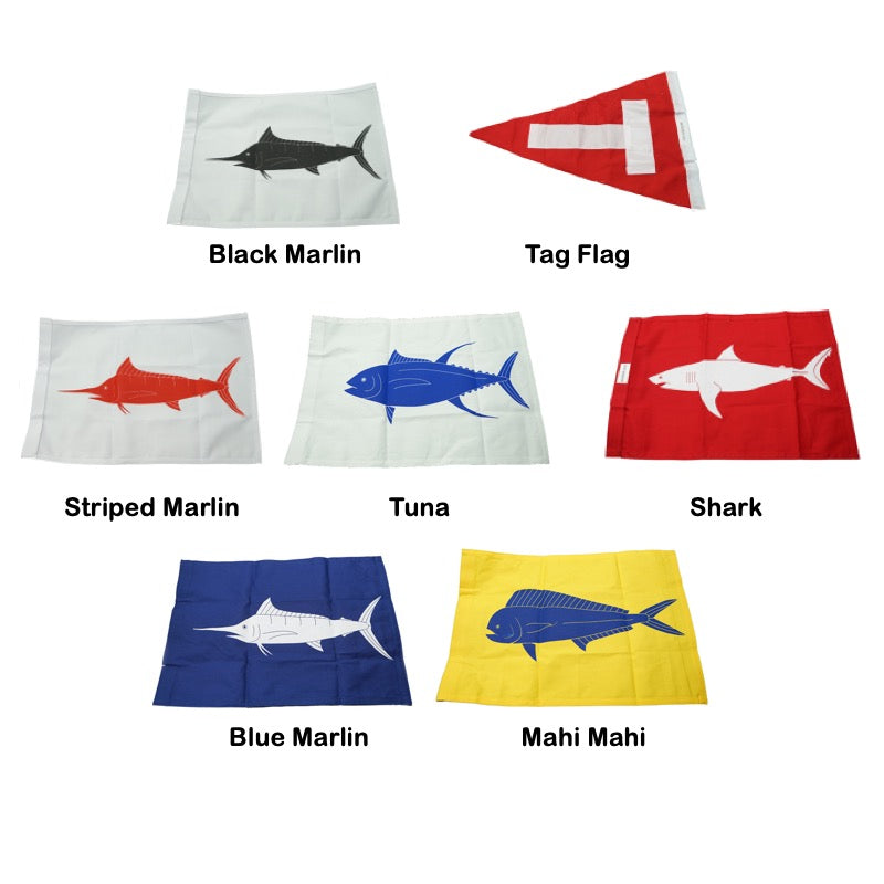 Wizard Flags-Accessories - Game Fishing-Wizard-Black Marlin-Fishing Station