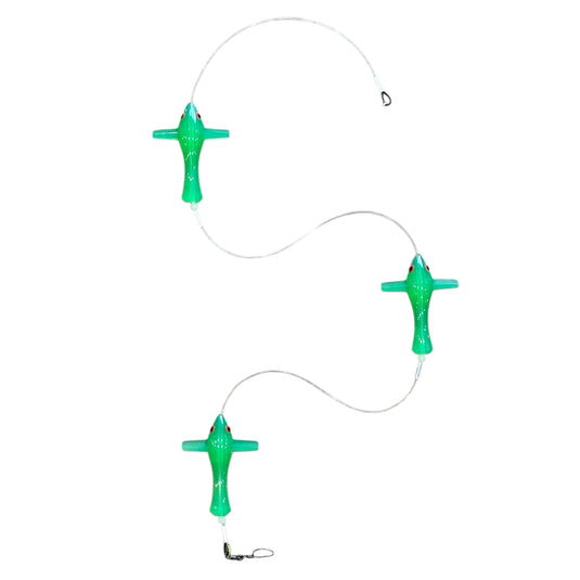 Wolfpack Tackle Custom Rigged Ahi Bird Teaser Chain