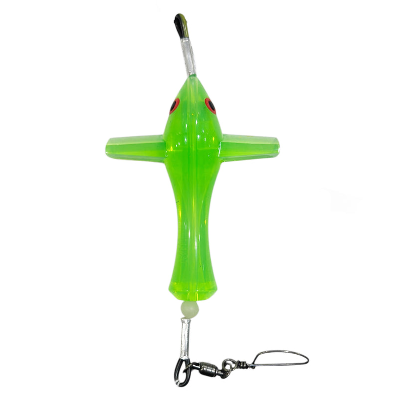 Load image into Gallery viewer, Wolfpack Tackle Custom Rigged Silicone Ahi Bird Teaser
