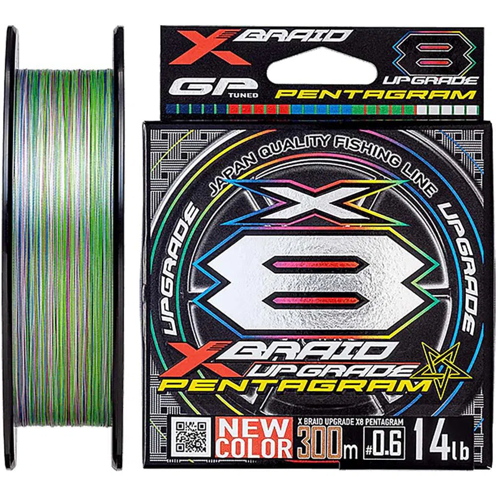 YGK X-Braid Upgrade X8 Pentagram-Line - Braid-YGK-300m-30lb-Fishing Station