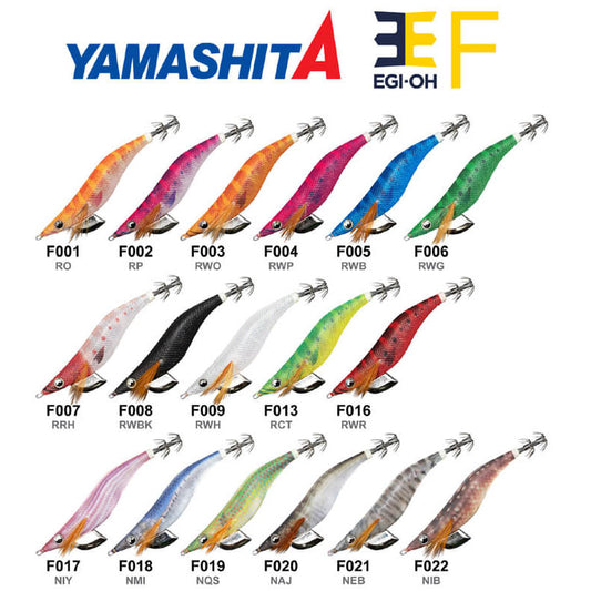 Yamashita Egi Oh F Squid Jig-Lure - Squid Jigs-Yamashita-F001 RO-3-Fishing Station