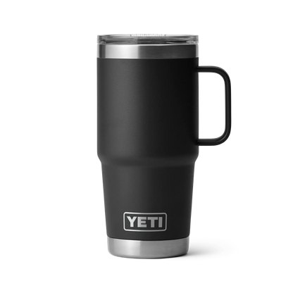 Yeti 20oz (591ml) Travel Mug with Stronghold Lid-Coolers & Drinkware-Yeti-Black-Fishing Station