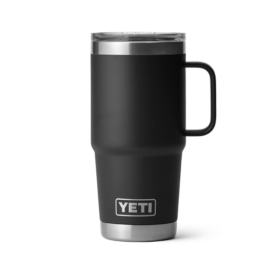 Yeti 20oz (591ml) Travel Mug with Stronghold Lid-Drinkware-Yeti-Black-Fishing Station