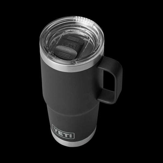 Yeti 20oz (591ml) Travel Mug with Stronghold Lid-Drinkware-Yeti-Navy-Fishing Station
