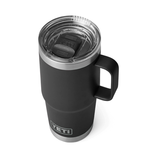 Yeti 20oz (591ml) Travel Mug with Stronghold Lid-Drinkware-Yeti-Navy-Fishing Station
