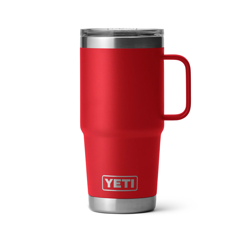 Load image into Gallery viewer, Yeti 20oz (591ml) Travel Mug with Stronghold Lid-Drinkware-Yeti-Rescue Red-Fishing Station
