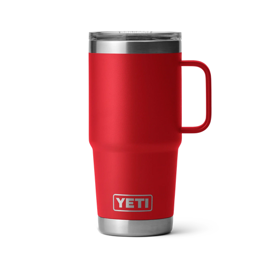 Yeti 20oz (591ml) Travel Mug with Stronghold Lid-Drinkware-Yeti-Rescue Red-Fishing Station