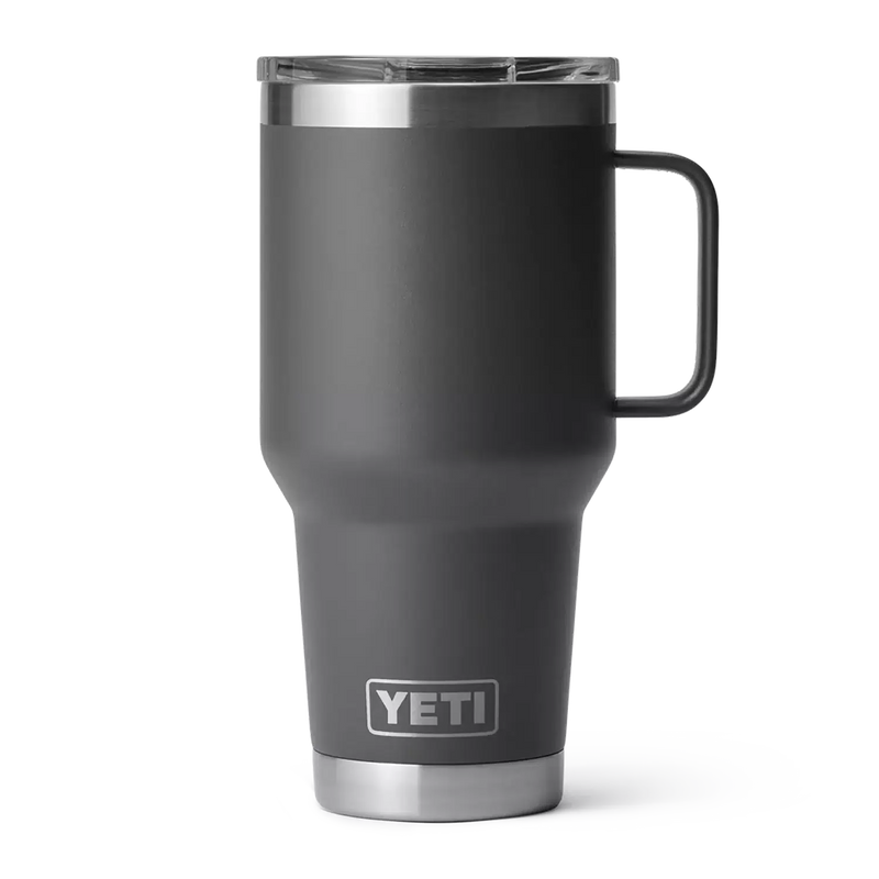 Load image into Gallery viewer, Yeti 30oz (887ml) Travel Mug with Stronghold Lid-Drinkware-Yeti-Black-Fishing Station

