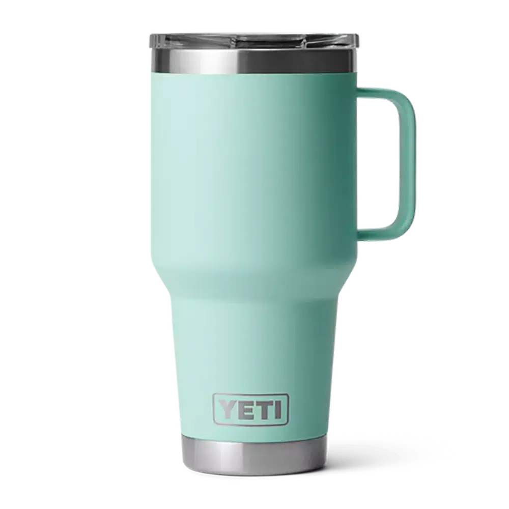 Yeti 30oz (887ml) Travel Mug with Stronghold Lid-Coolers & Drinkware-Yeti-Seafoam-Fishing Station