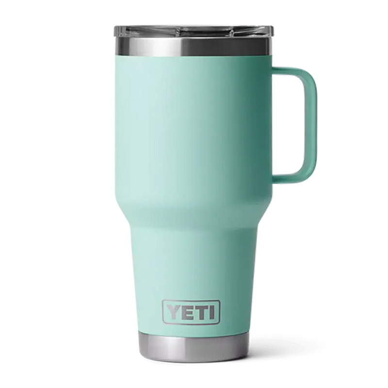 Load image into Gallery viewer, Yeti 30oz (887ml) Travel Mug with Stronghold Lid-Drinkware-Yeti-Seafoam-Fishing Station
