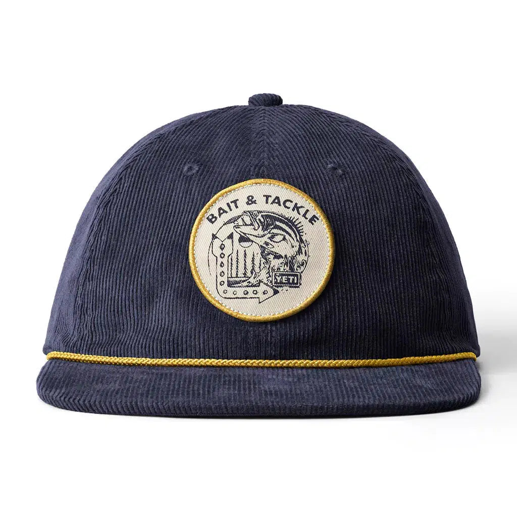 Yeti Bait & Tackle Rope Hat Navy – Fishing Station