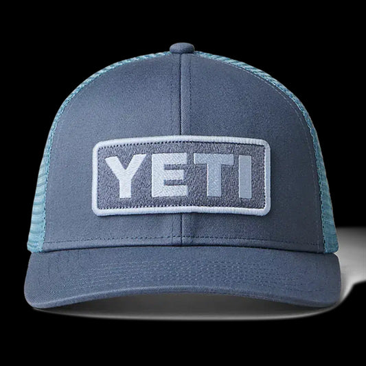 Yeti Mid-Pro Logo Badge Hat-Hats & Headwear-Yeti-Indigo-Fishing Station