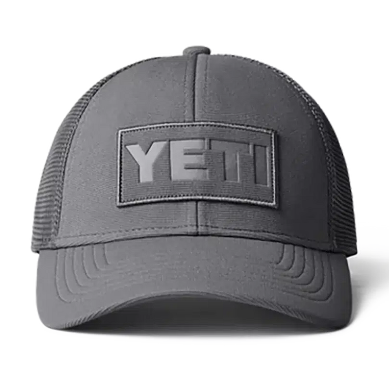 Load image into Gallery viewer, Yeti Patch Trucker Hat-Hats &amp; Headwear-Yeti-Grey on Grey-Fishing Station
