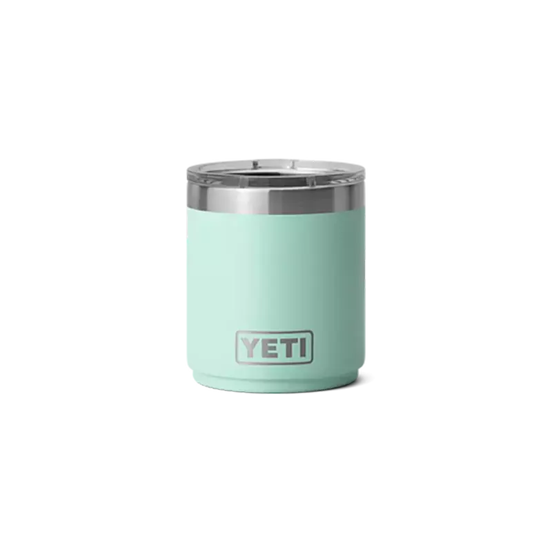 Yeti Rambler 10oz (295ml) Stackable Lowball Cup 2.0 with Lid-Drinkware-Yeti-Seafoam-Fishing Station