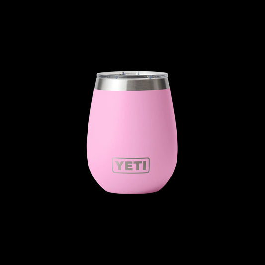Yeti Rambler 10oz (295ml) Wine Tumbler-Drinkware-Yeti-Power Pink-Fishing Station