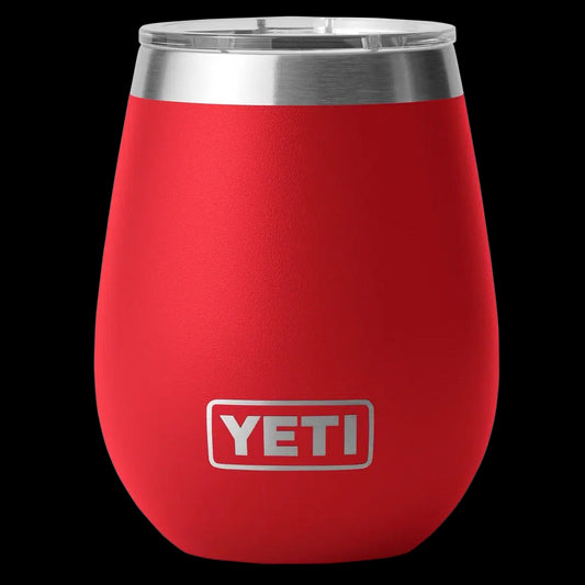 Yeti Rambler 10oz (295ml) Wine Tumbler-Coolers & Drinkware-Yeti-Rescue Red-Fishing Station